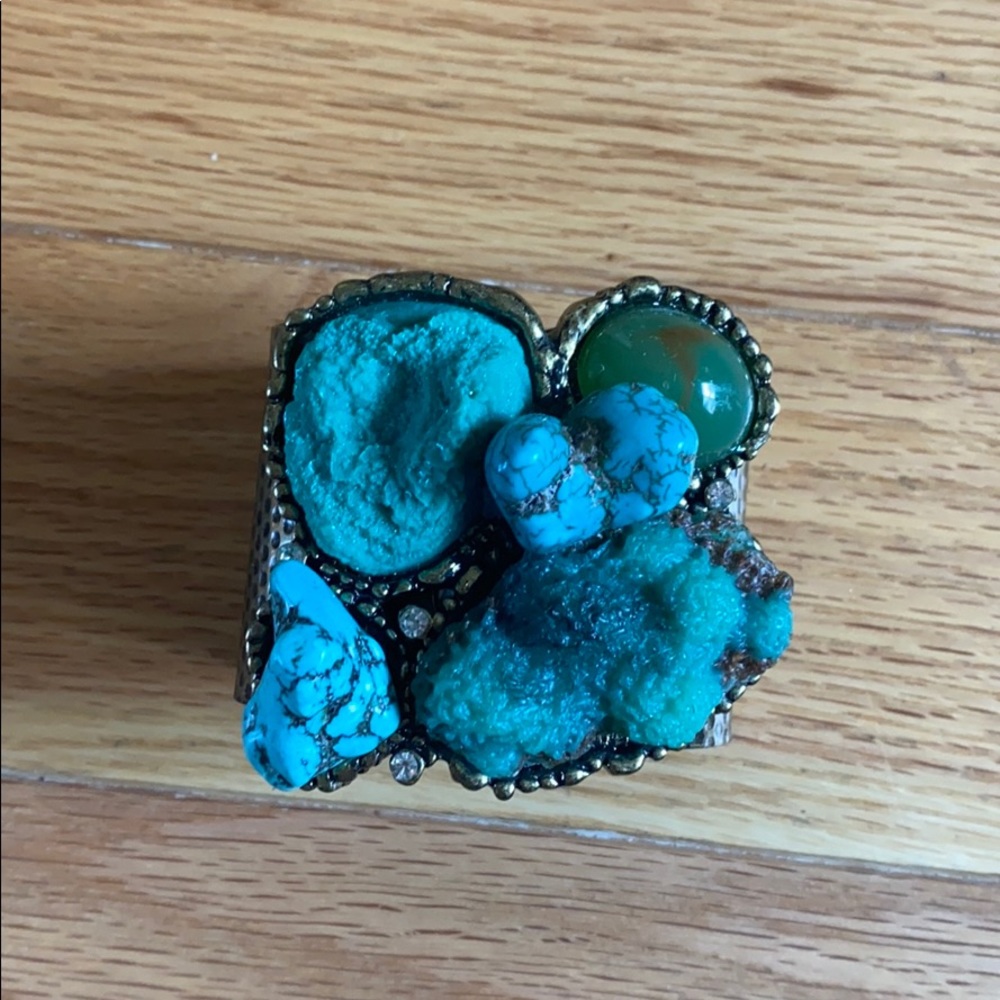 Turquoise cuff bracelet